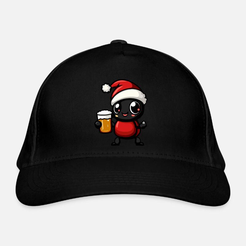 Fourmi Noël Bière Drôle Casquette classique bio