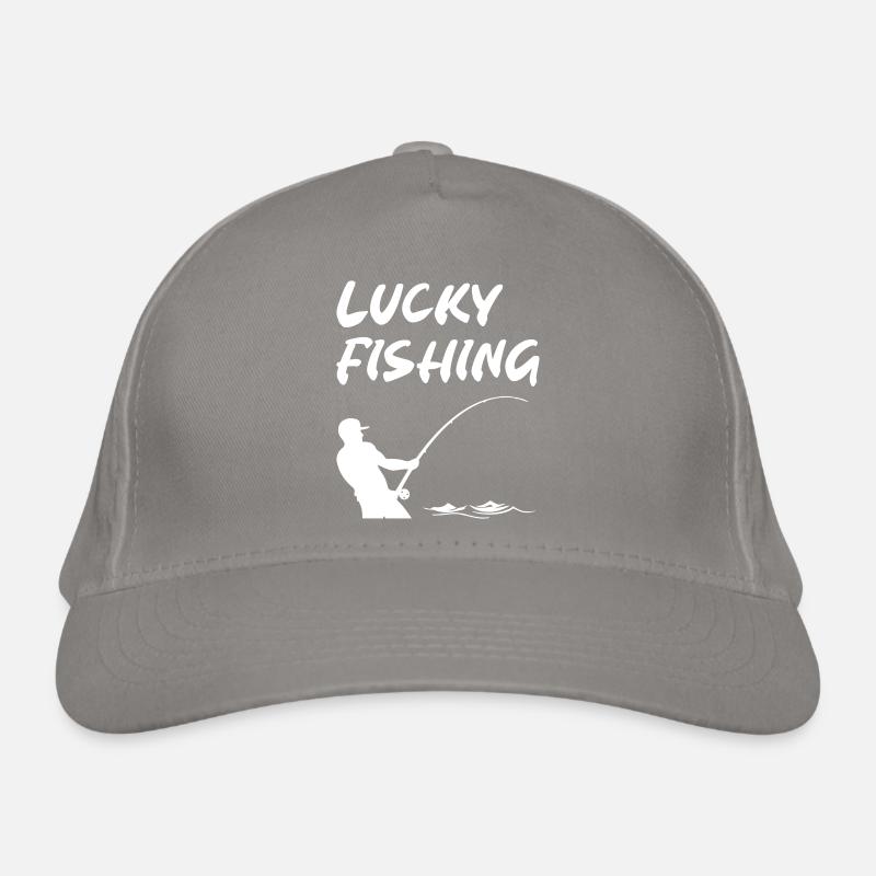 Pêche chanceuse Casquette classique bio