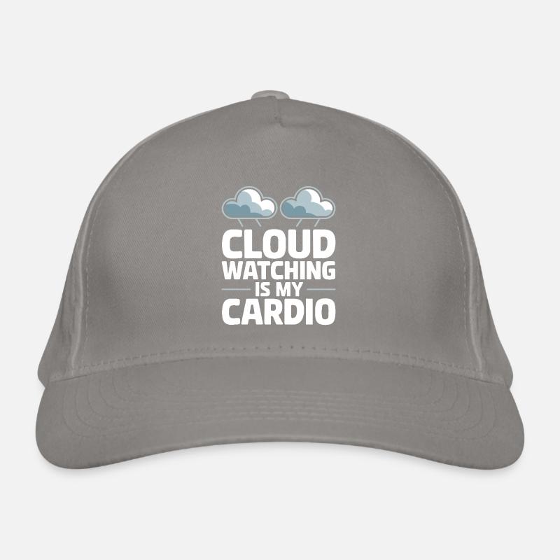 Cloudy view, Relaxing sky, Dreamy Organic Baseball Cap
