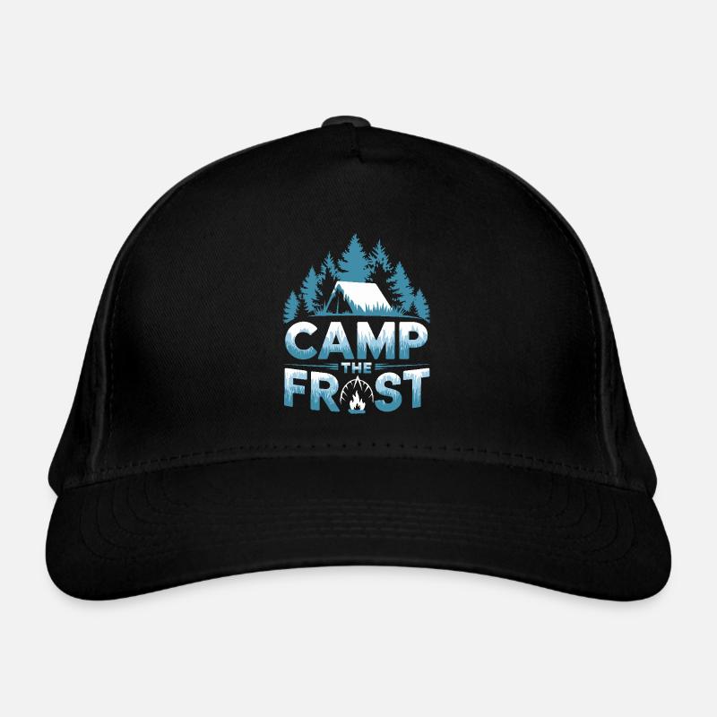 Campeur d’hiver Camping sur neige Aventure Casquette classique bio