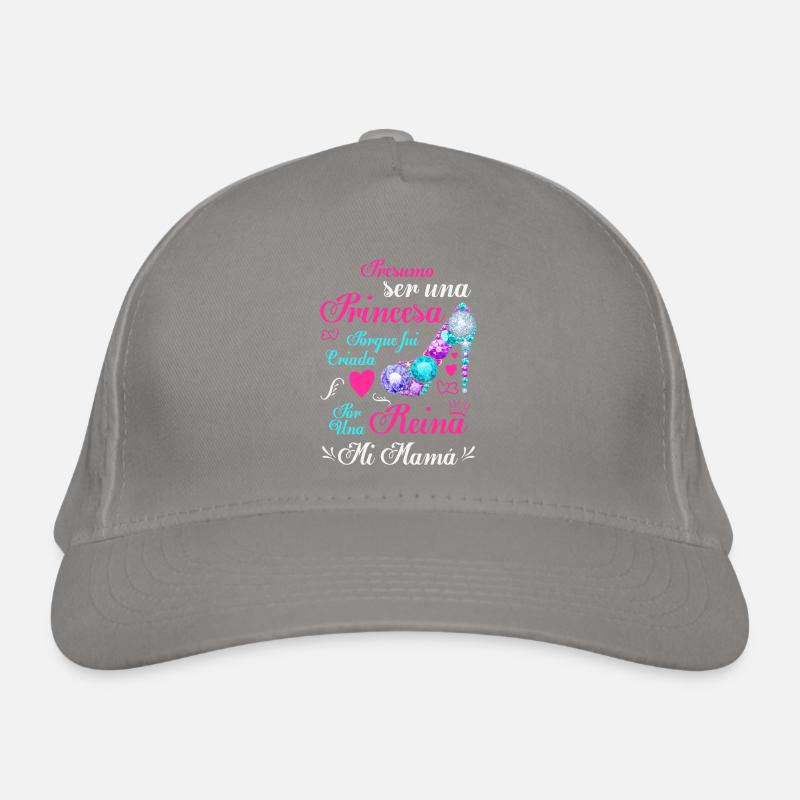 Princess and Queen: Gift for Mom Organic Baseball Cap