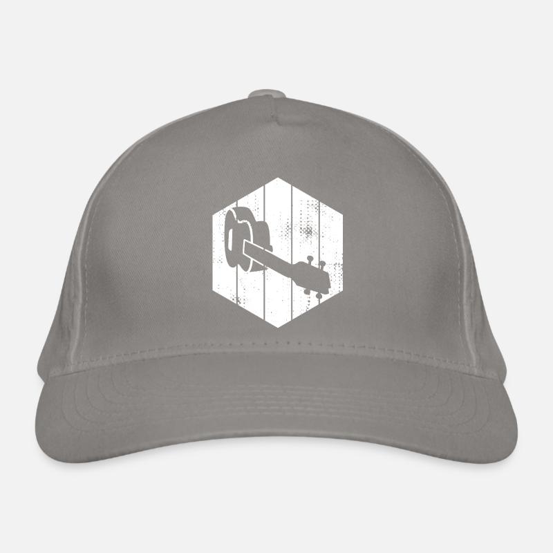 Dessin de ukulélé Casquette classique bio