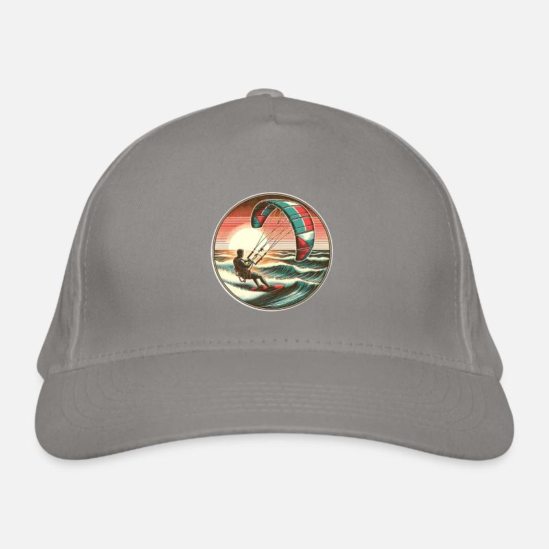 Kitesurf Kitesurfer Kiteboard Casquette classique bio