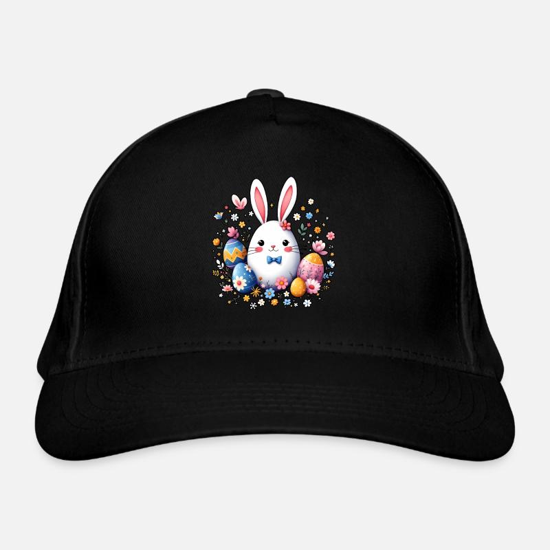 Easter Bunny Organic Baseball Cap