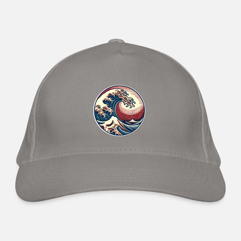 Wave Organic Baseball Cap