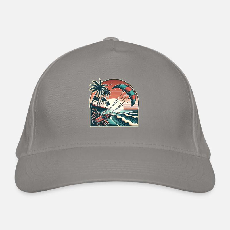 Kitesurf Kitesurfer Kiteboard Casquette classique bio