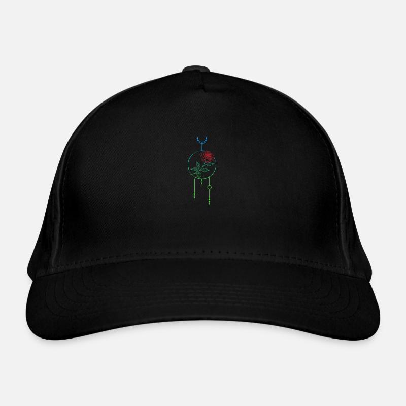 Himmlischer Rosentraum Bio-Baseballkappe