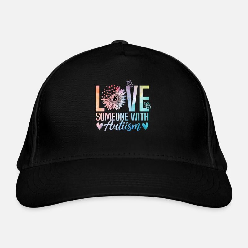 Love someone with autism Organic Baseball Cap