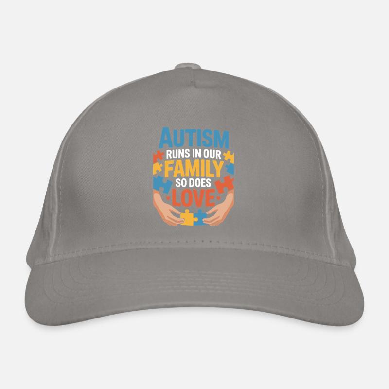 Autism siblings Organic Baseball Cap