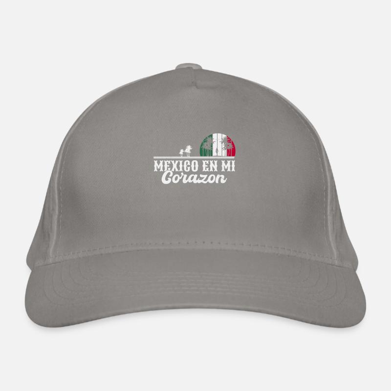 Mexican Roots - En Mi Corazon Mexico Bio-Baseballkappe