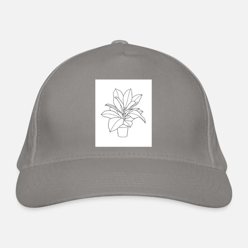 Pflanze Bio-Baseballkappe