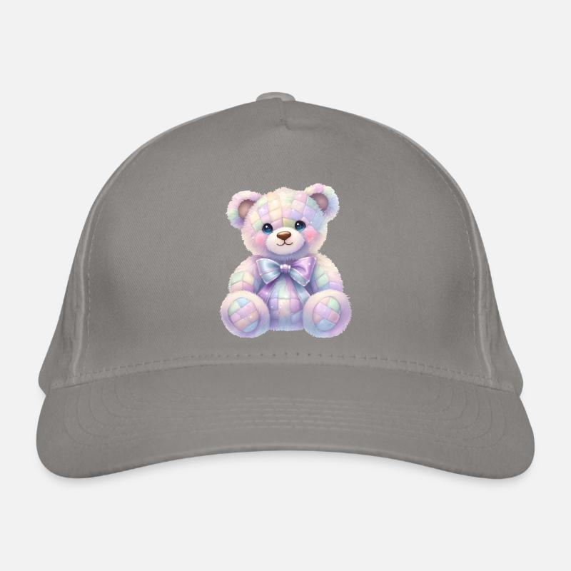 Coquette Ours Pailleté 🧸 Casquette classique bio