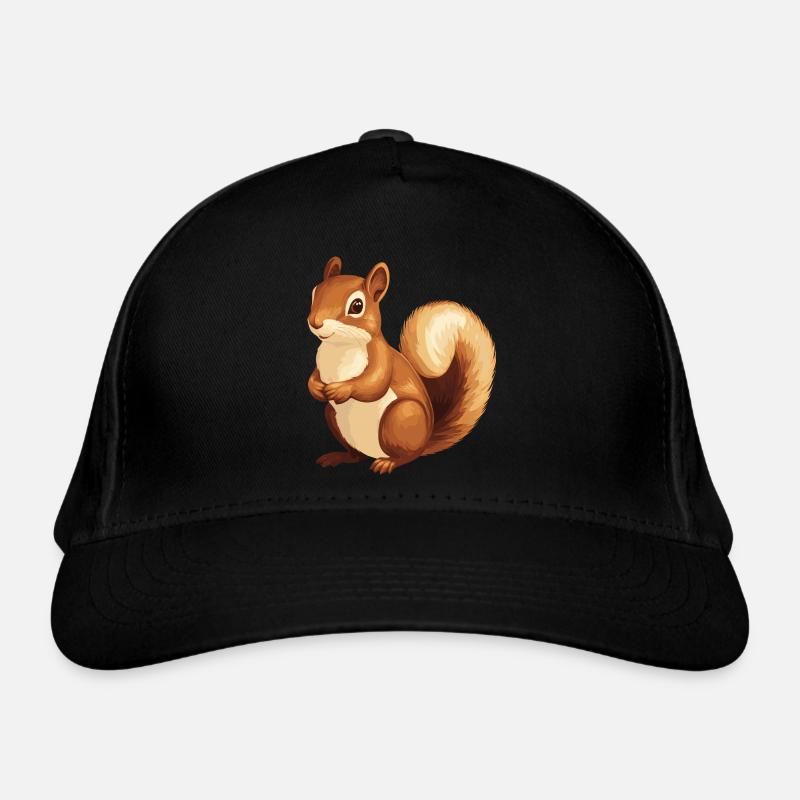 Squirrel Organic Baseball Cap