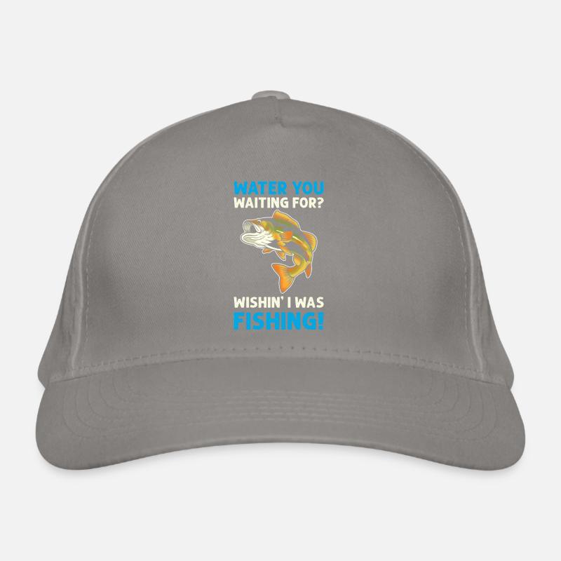 Pêche Pêche Poisson Appât Pêcheur Casquette classique bio
