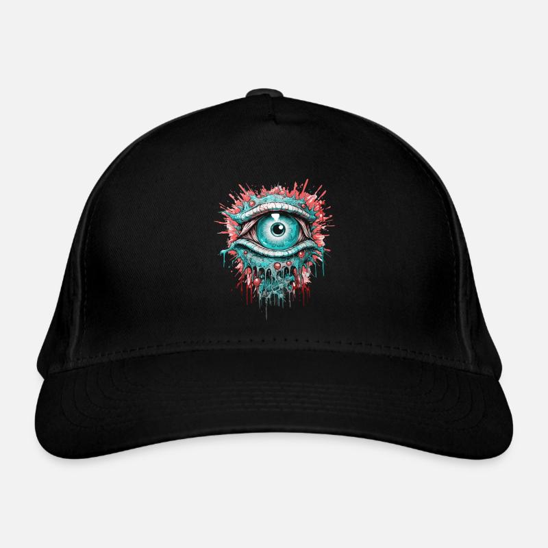 Psychédélique Oeil Coloré LSD Drogues Trip Casquette classique bio