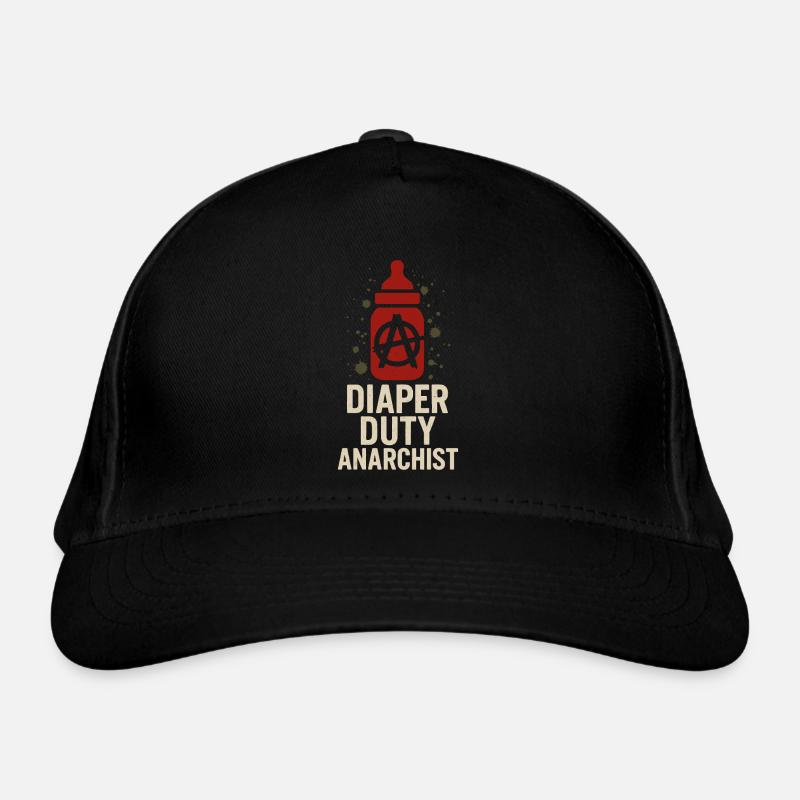 Punk Dad Alternative Vaterschaft Rebellischer Bio-Baseballkappe