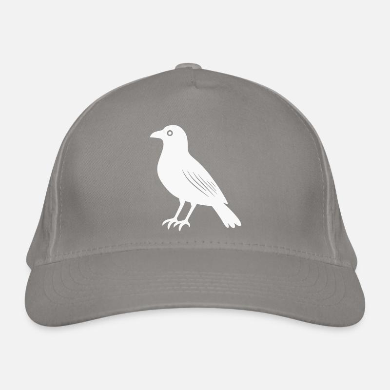 Raven Organic Baseball Cap