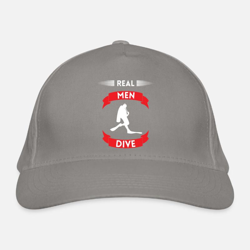 Plongée Real Men Casquette classique bio
