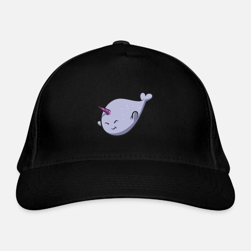 Narval Licorne Baleine Casquette classique bio