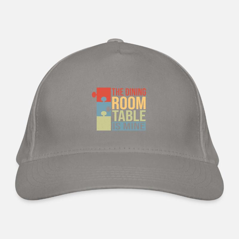 The dining table is mine Organic Baseball Cap