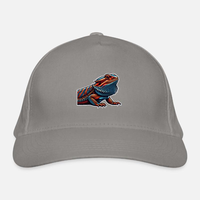 Bartagame Bartagamen Dragon barbu Casquette classique bio
