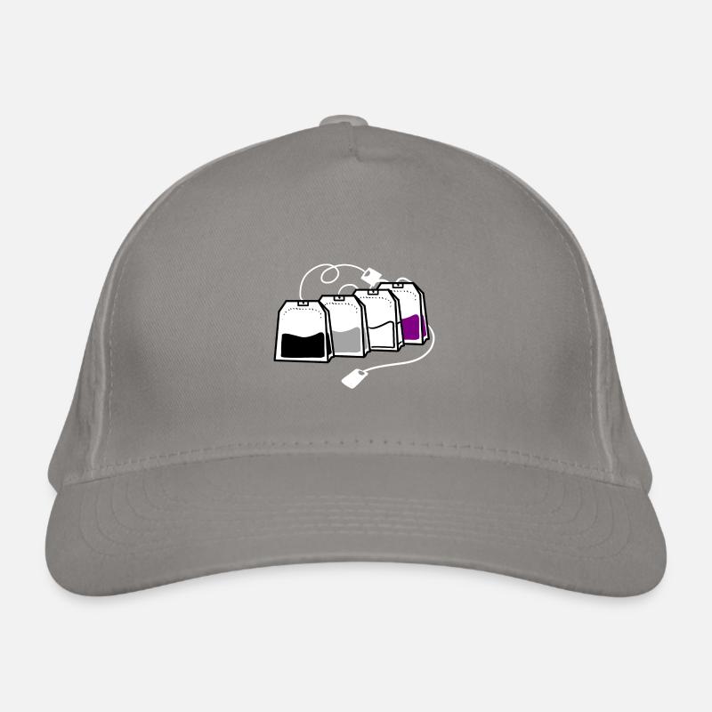Asexueller Teebeutel Ace Pride Bio-Baseballkappe