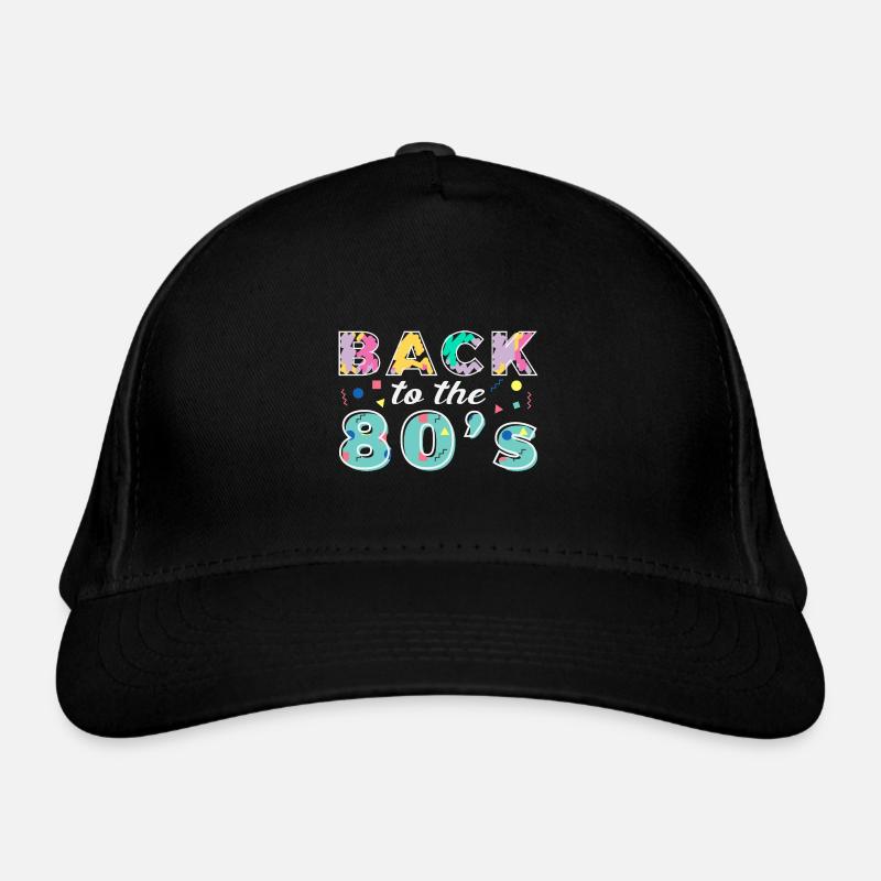 Back To The 80s Retro Karneval 80er Mottoparty Bio-Baseballkappe