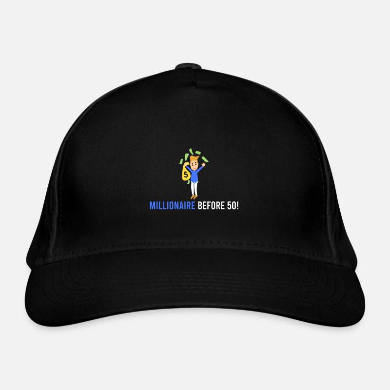 Millionnaire devant 50 ! Casquette classique bio