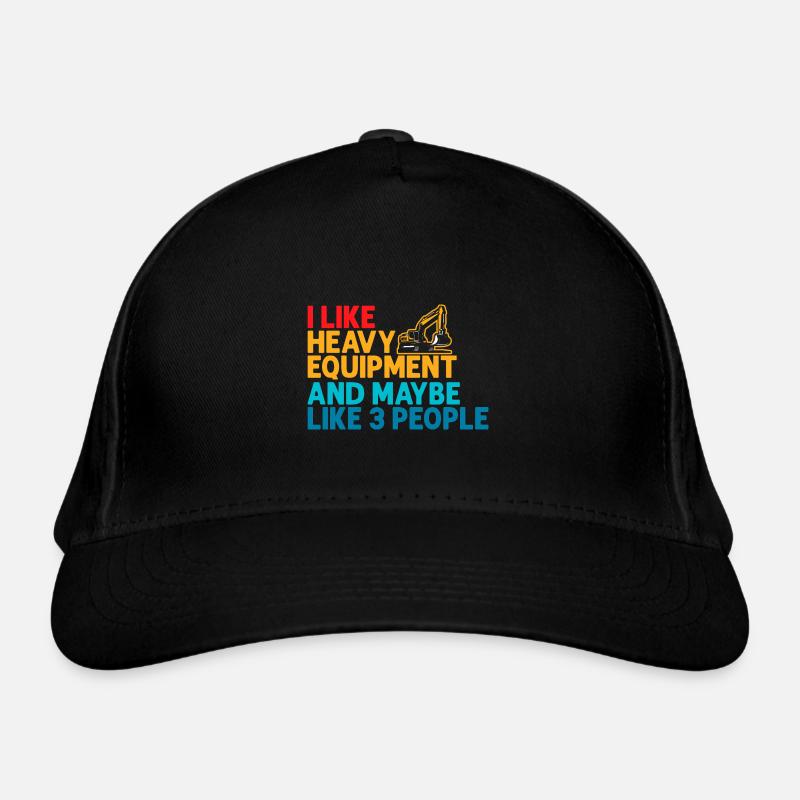 Construction machinery operator Excavator driver Excavator driver Construction workers Organic Baseball Cap