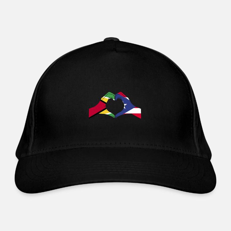 Guyana Flagge Guyanese Guyana Bio-Baseballkappe