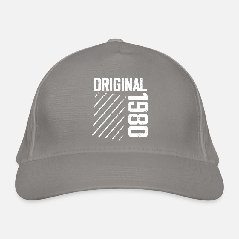 Original 1980's 44th Anniversary Retro Gift Organic Baseball Cap