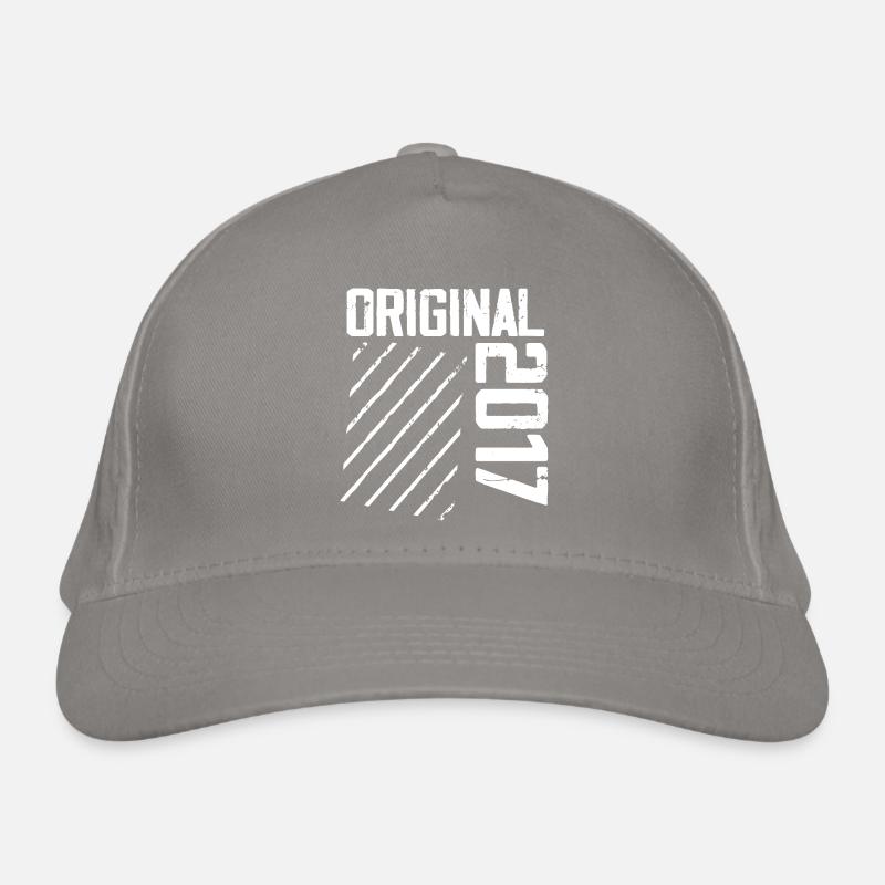 Original 2017 7th Anniversary Retro Gift Organic Baseball Cap