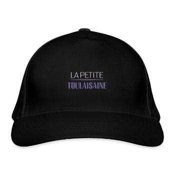 la petite toulousaine - Casquette classique bio - noir - Devant