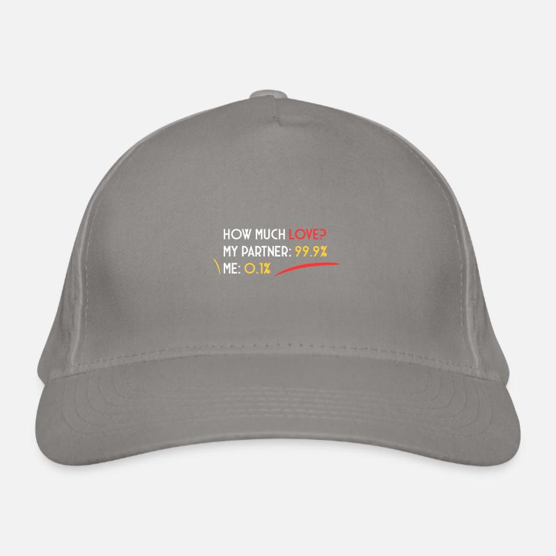Combien aimons-nous? Casquette classique bio