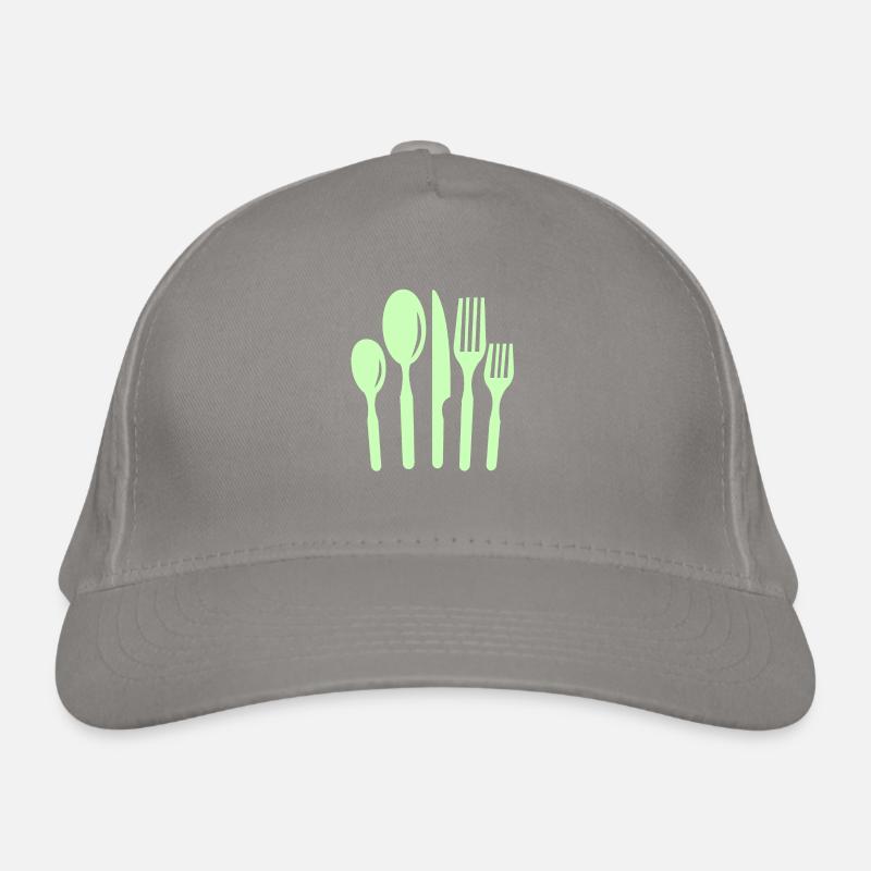 kitchen Cutlery Organic Baseball Cap