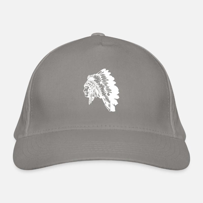 Indianer Bio-Baseballkappe
