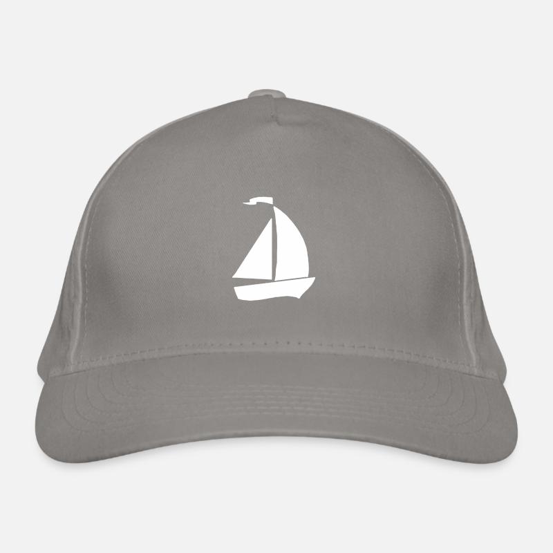 Segelboot Segler Segelschiff Boot Schiff Geschenk Bio-Baseballkappe