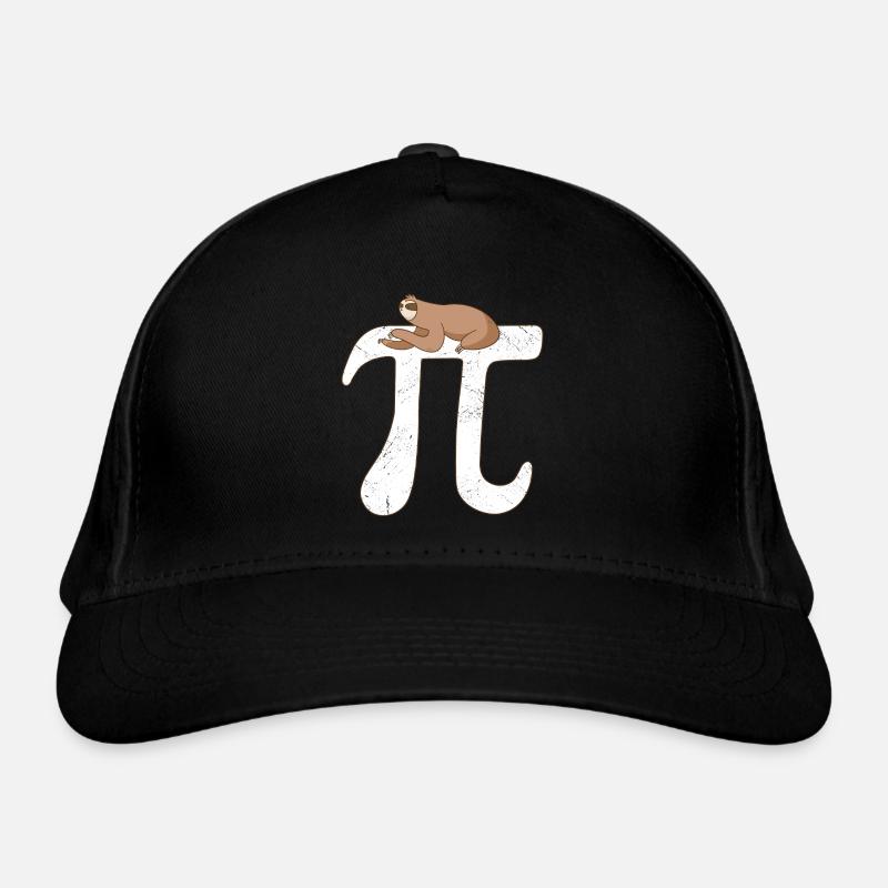 Math Sloth Pi Bio-Baseballkappe