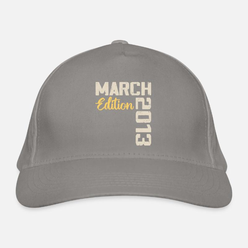 Mars 2013 Cadeau Anniversaire Mars 2013 Casquette classique bio