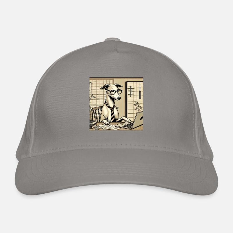 Japan Ukijo e Stil Schreibtisch Windhund Bio-Baseballkappe