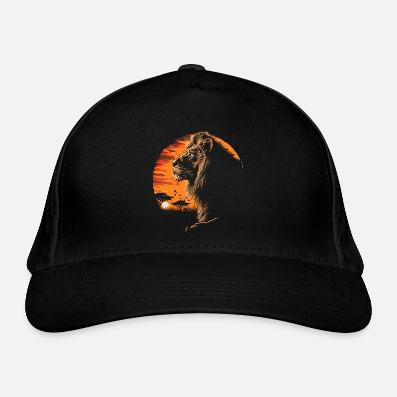 Chat sauvage lion Casquette classique bio
