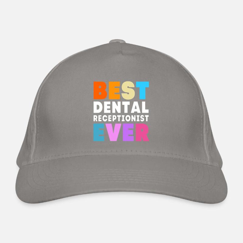 Receptionist Dentist Organic Baseball Cap