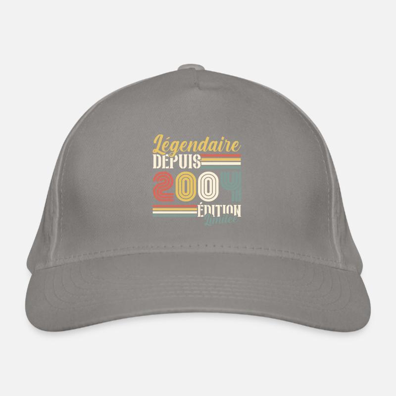Légendaire Depuis 2004 Casquette classique bio
