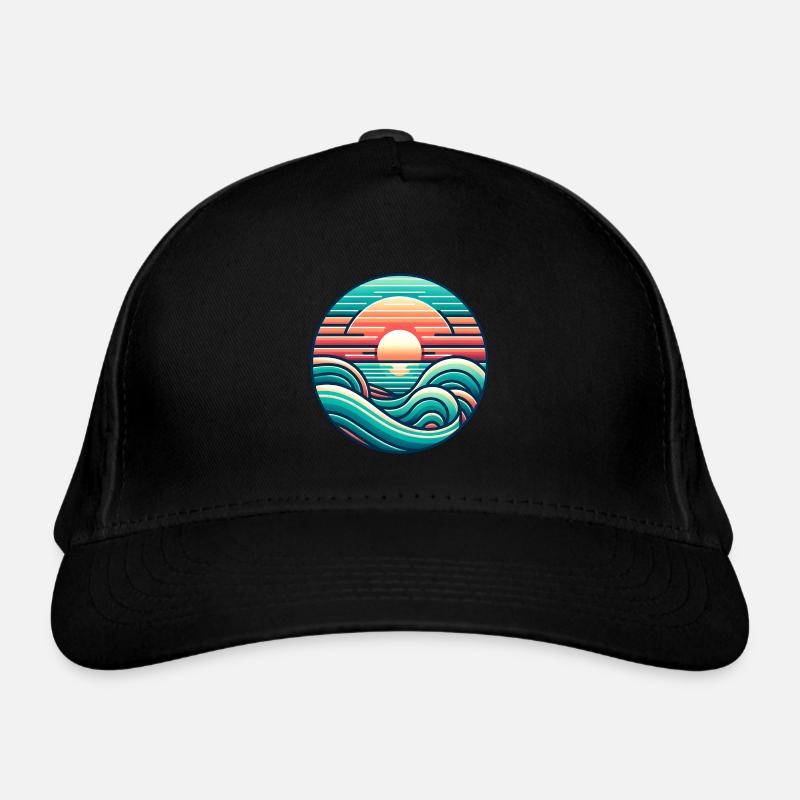Summer Sun Beach Organic Baseball Cap