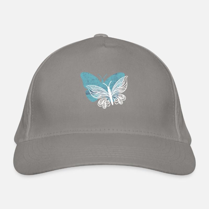 J’adore le papillon Casquette classique bio