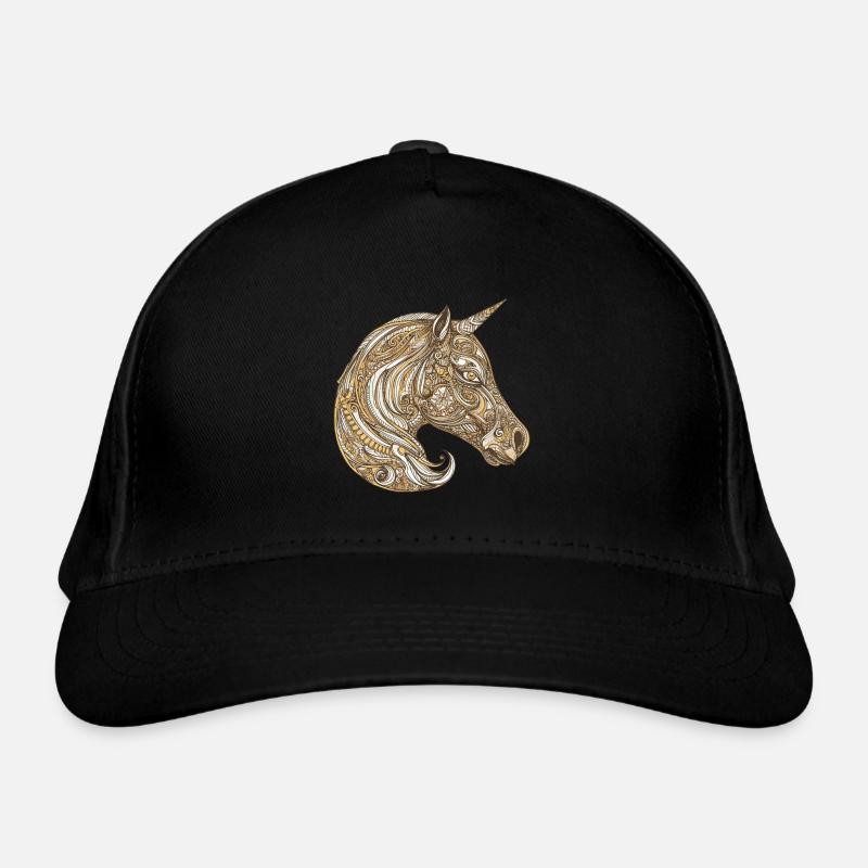Portrait de licorne Casquette classique bio