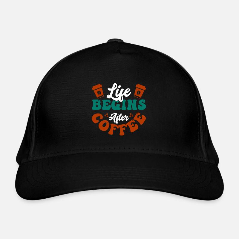 Kaffee Bio-Baseballkappe