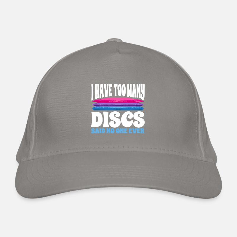 Discgolf Disc Golf Frisbee Bio-Baseballkappe