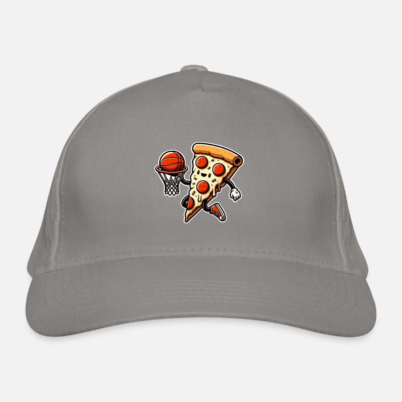 Pizza Basketball Organic Baseball Cap