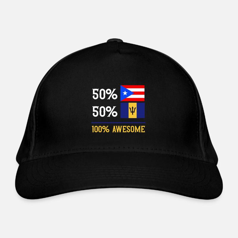 Drapeau de la Barbade Bayan barbadien Casquette classique bio